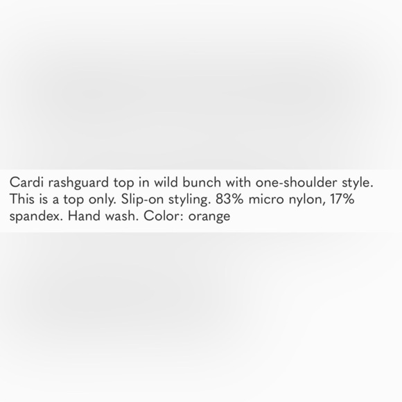 NWT L*Space Womens Cardi‎ Rashguard Top - Picture 4 of 8